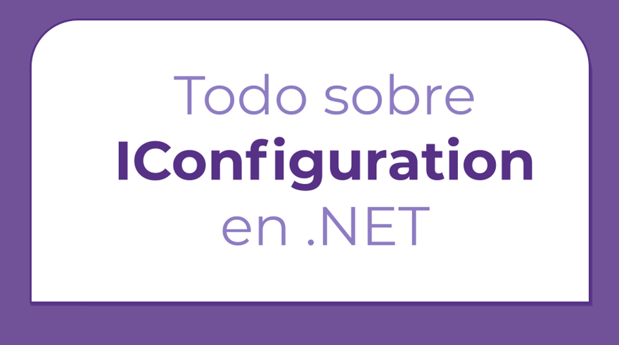 Importar configuración correctamente a nuestras aplicaciones .NET 