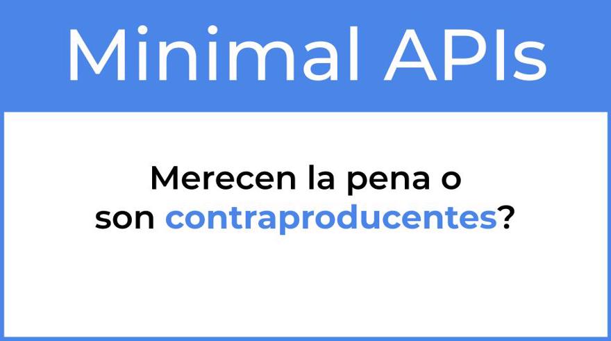 Minimal APIs en C#