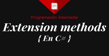 Extension methods en C#