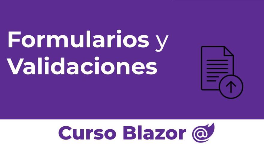 Formularios en blazor