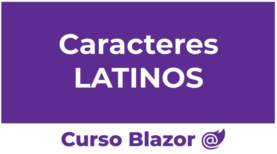 Caracteres latinos en blazor | Problema para el SEO